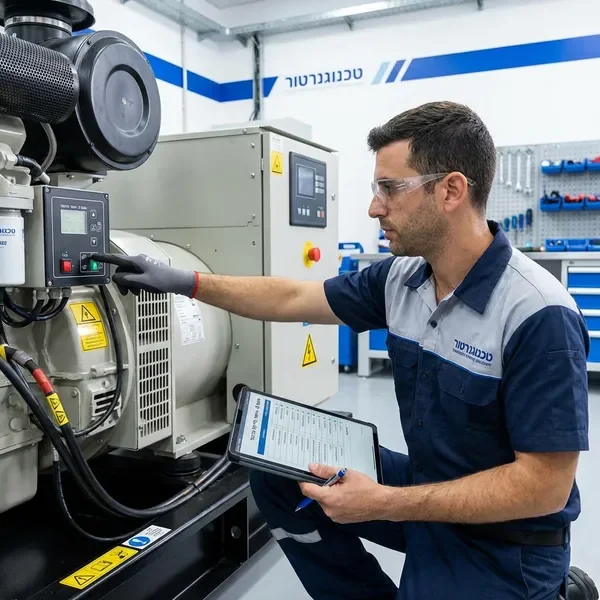 מפקח מוסמך ממלא טופס 8 רשמי עם רשימת בדיקות